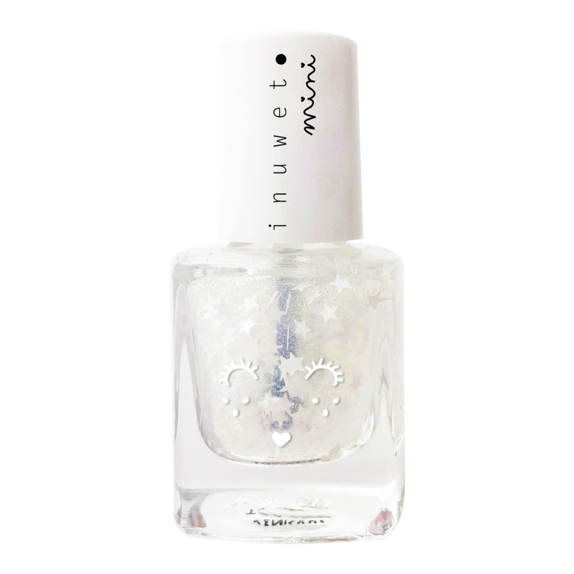 Inuwet - Vernis Top Coat À L'eau Pour Enfants Vegan, Parfumé & Naturel Étoiles
