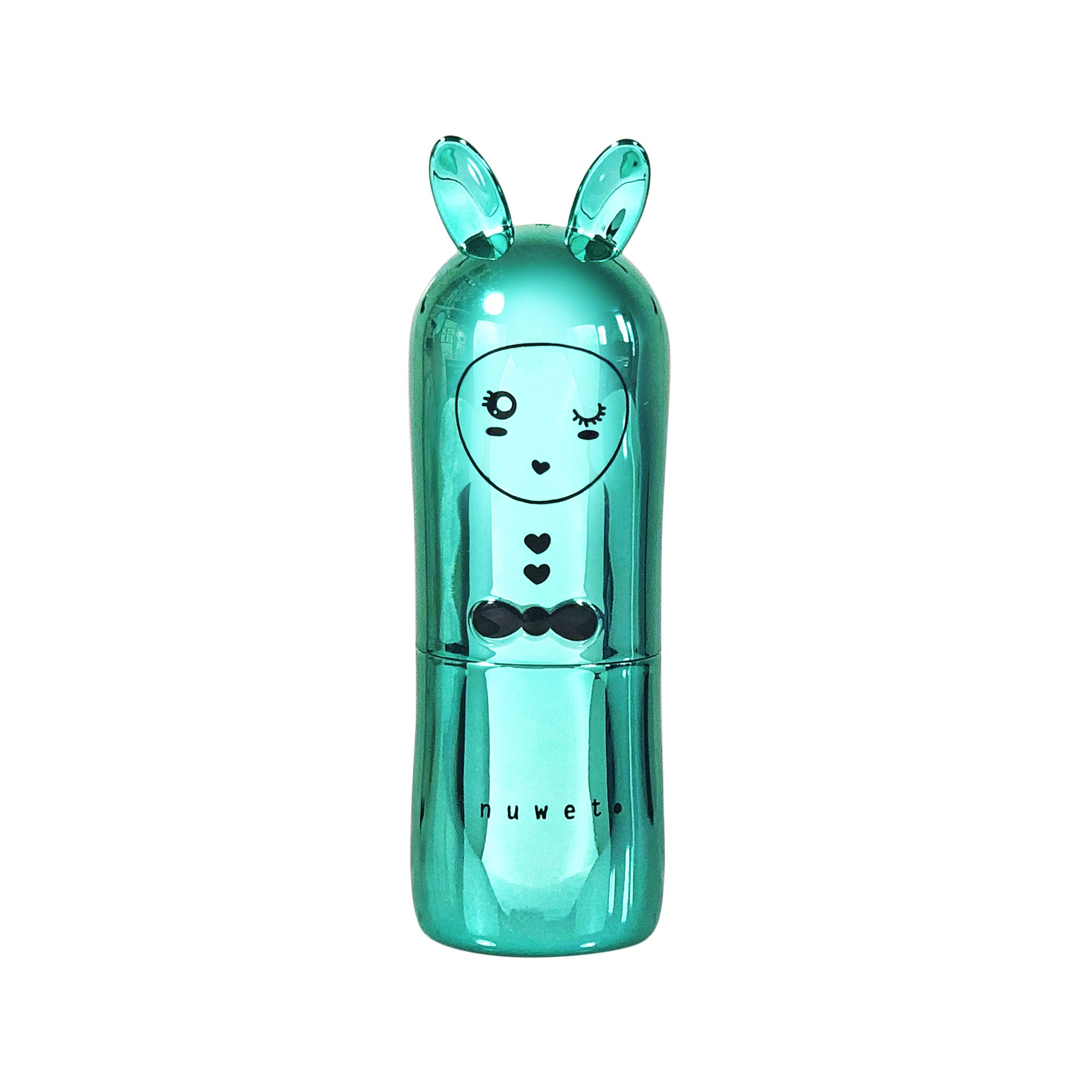 Inuwet - Baume À Lèvres Metal Turquoise Cupcake Baume À Lèvres Hydratant Naturel Stick 3g