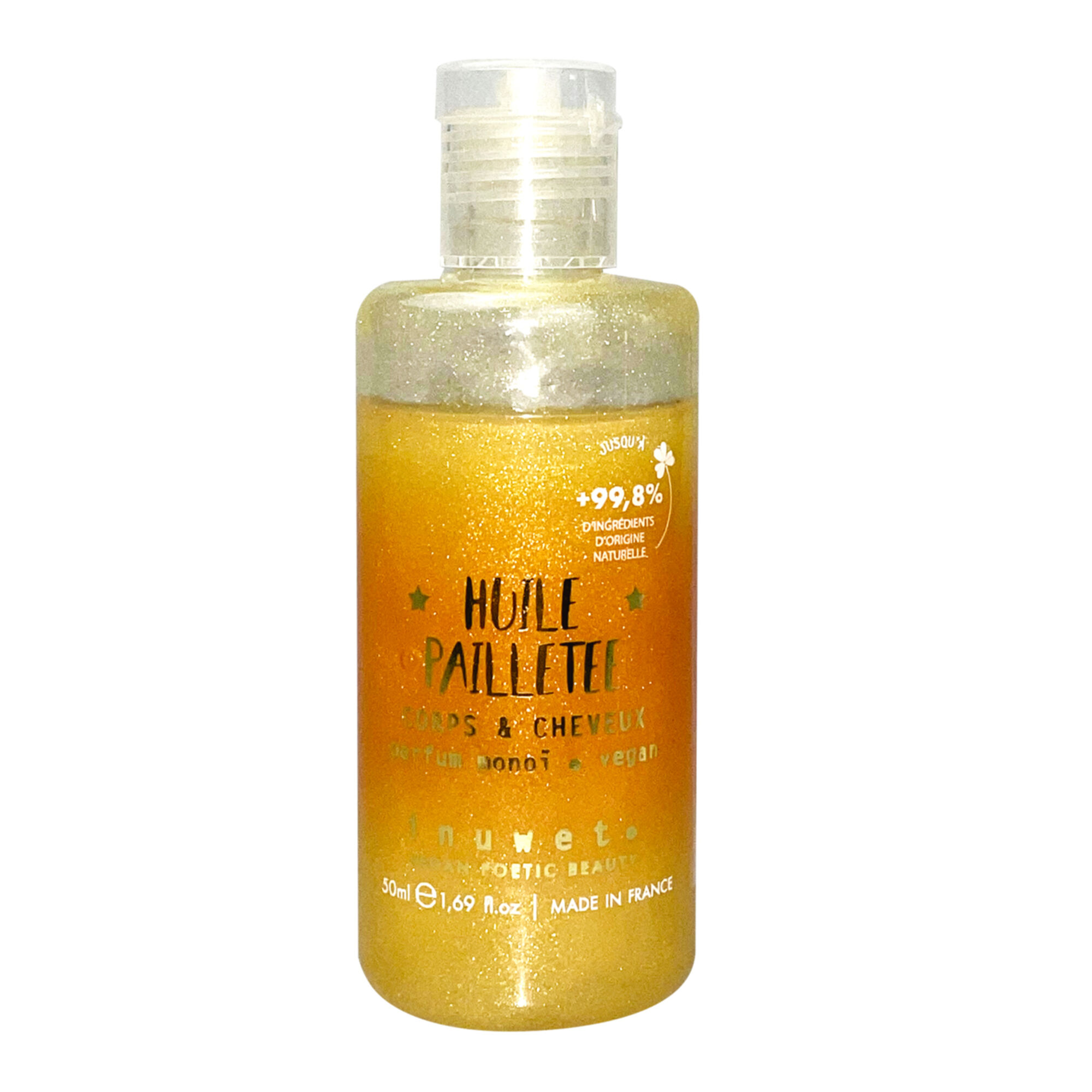 Inuwet - Parfum Monoï Huile Pailletée 50ml