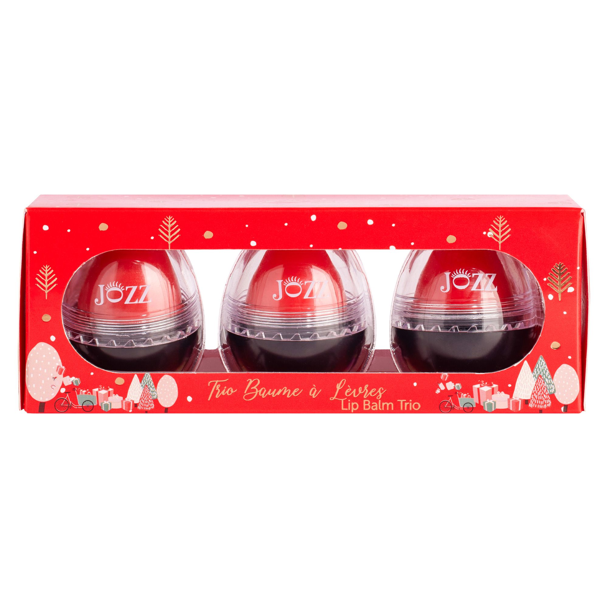 Jozz Beauty - Trio Baumes À Lèvres 3 Baumes À Lèvres Hydratants