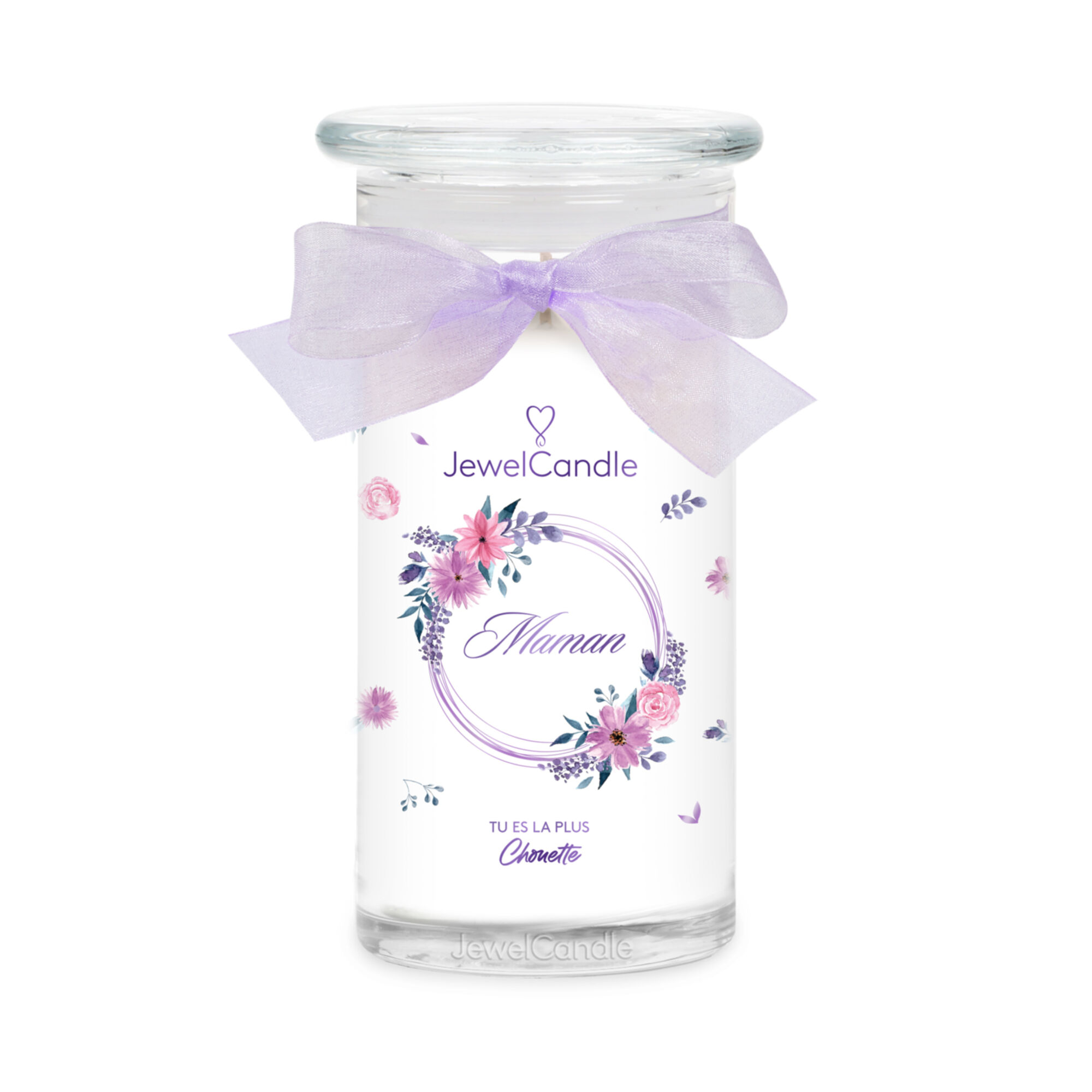 Jewel Candle - Maman Tu Es La Plus Chouette Bracelet Or Bougie Bijou Argent 925