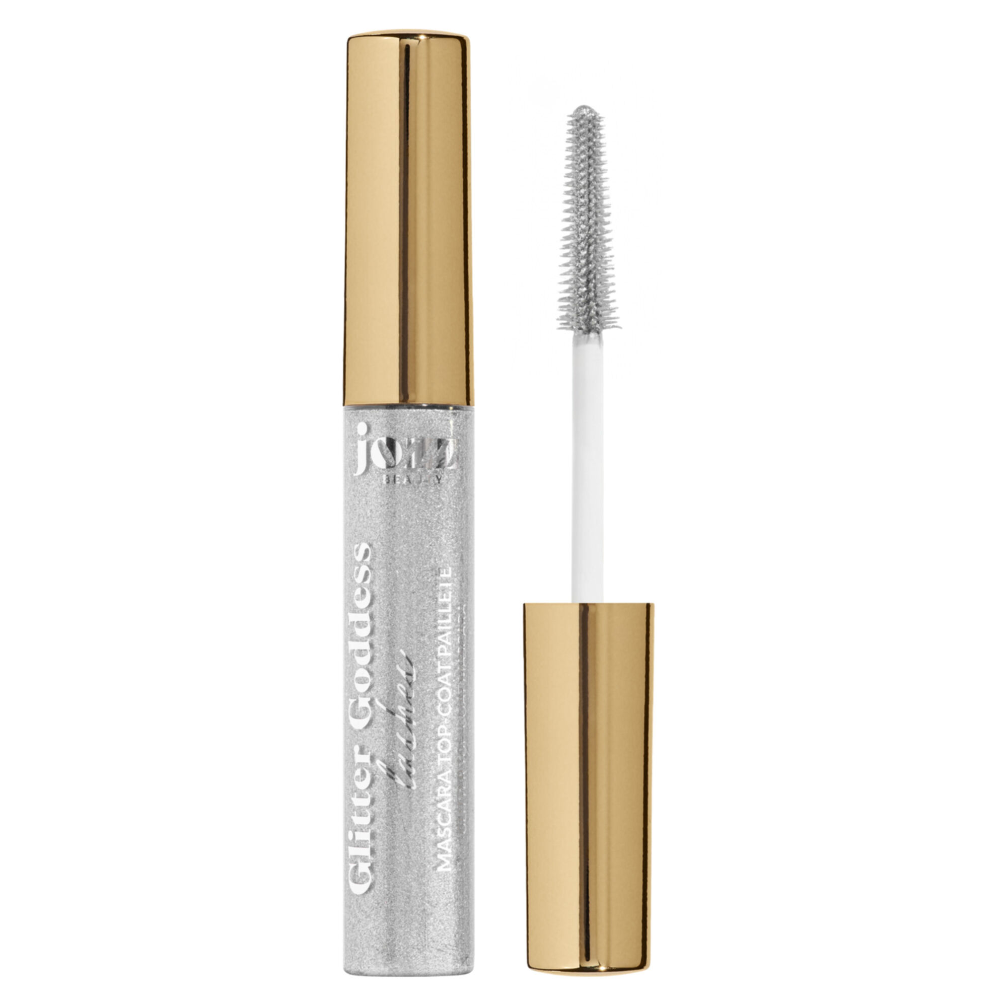 Jozz Beauty - Glitter Goddess Lashes Mascara Top Coat Pailleté Argenté