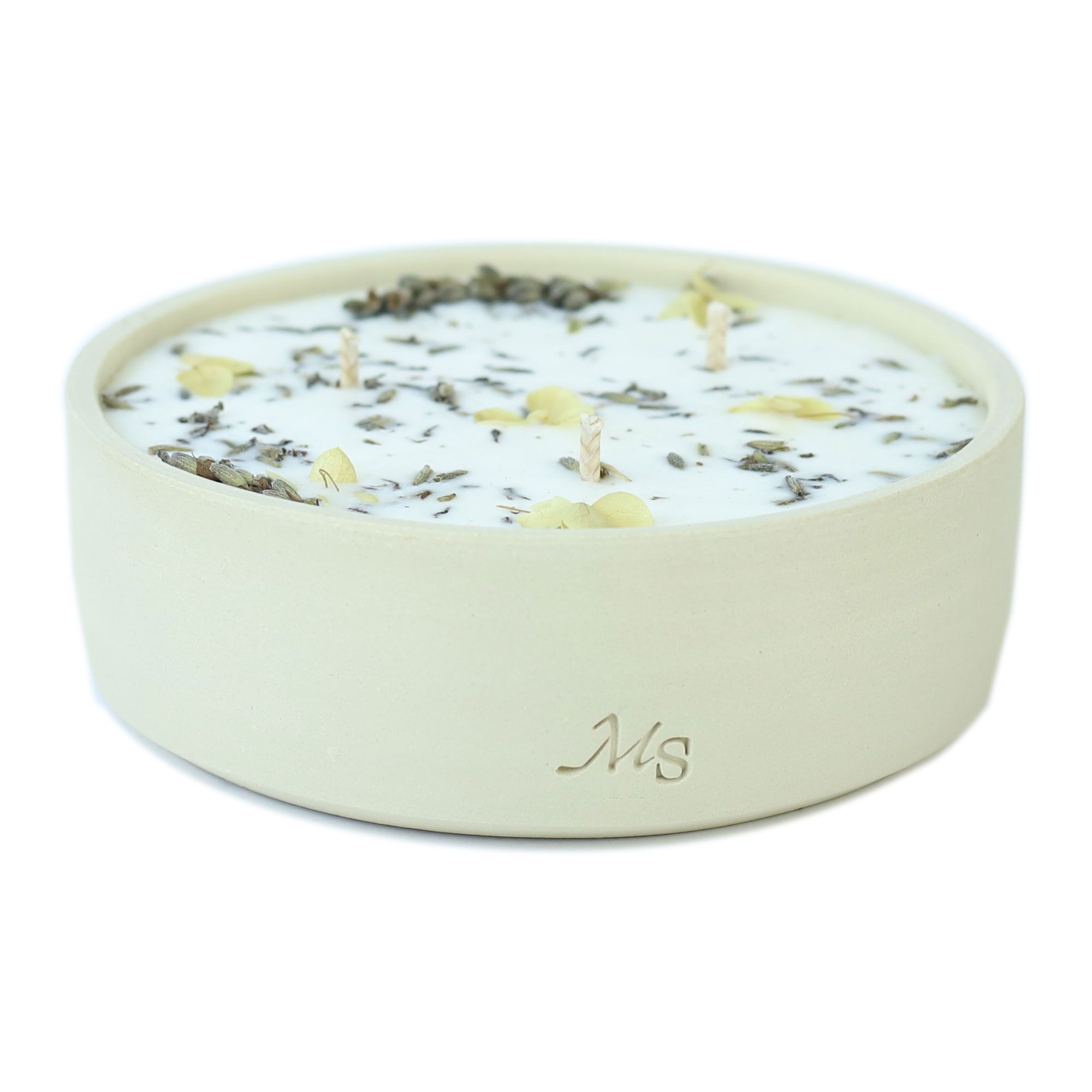Maison Séjour - Fleur De Coton Bougie Fleurie Et Parfumée 300g