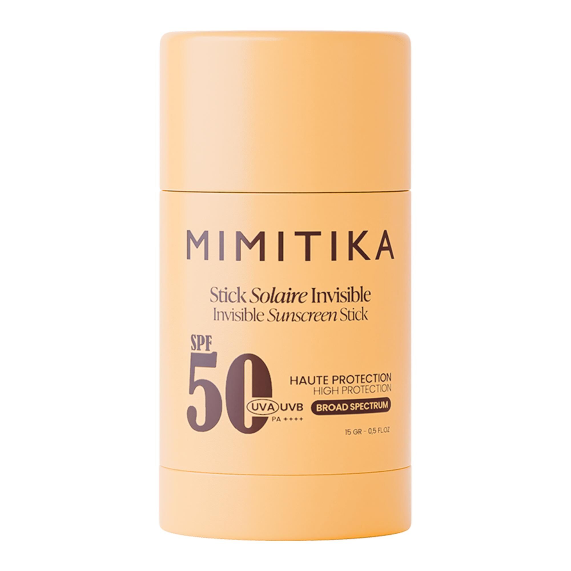 Mimitika Sun Invisible Sunscreen Stick SPF50 stick protecteur pour zones sensibles SPF 50 15 g - vue 2
