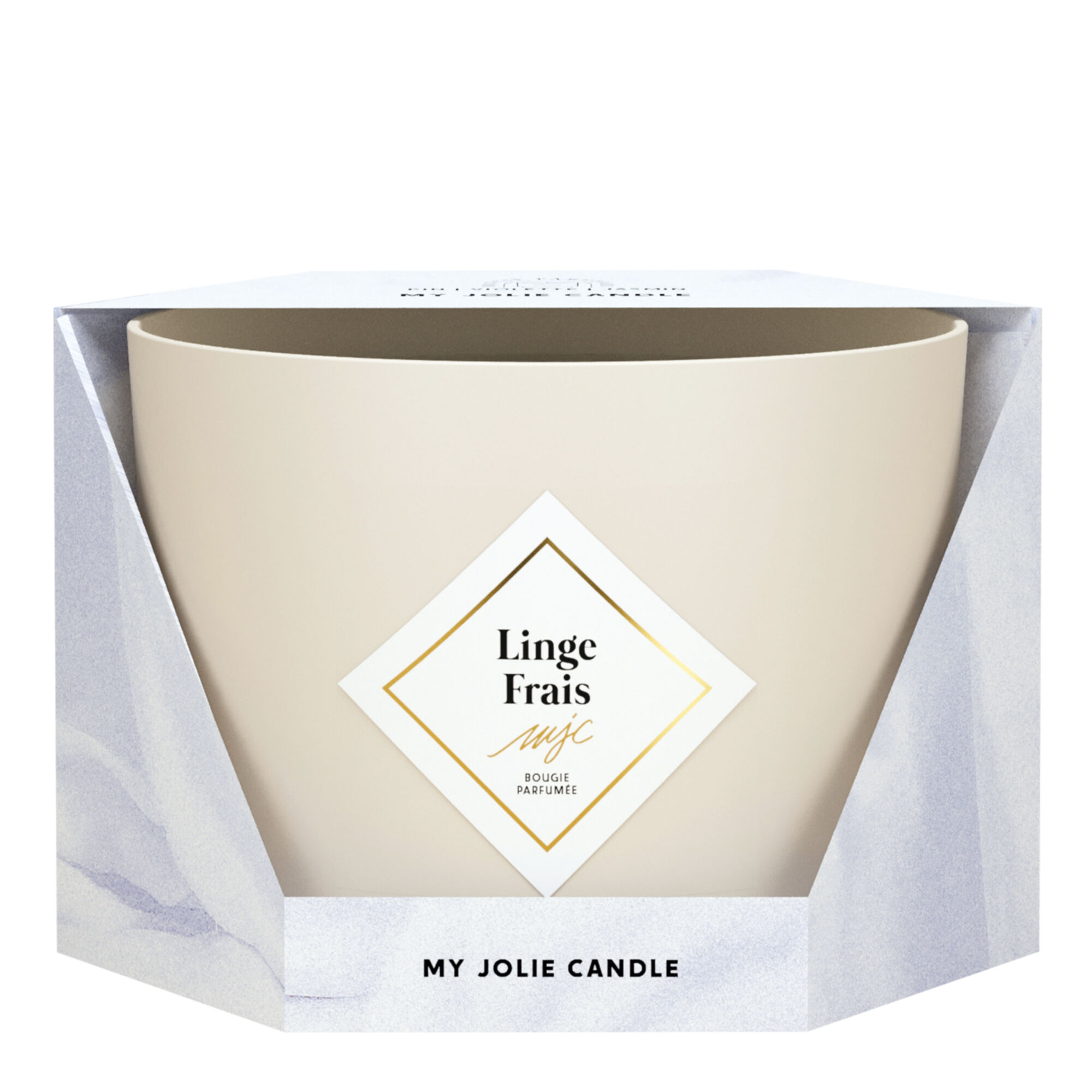 My Jolie Candle - Les Généreuses - Bougie Parfumée Linge Frais 350g