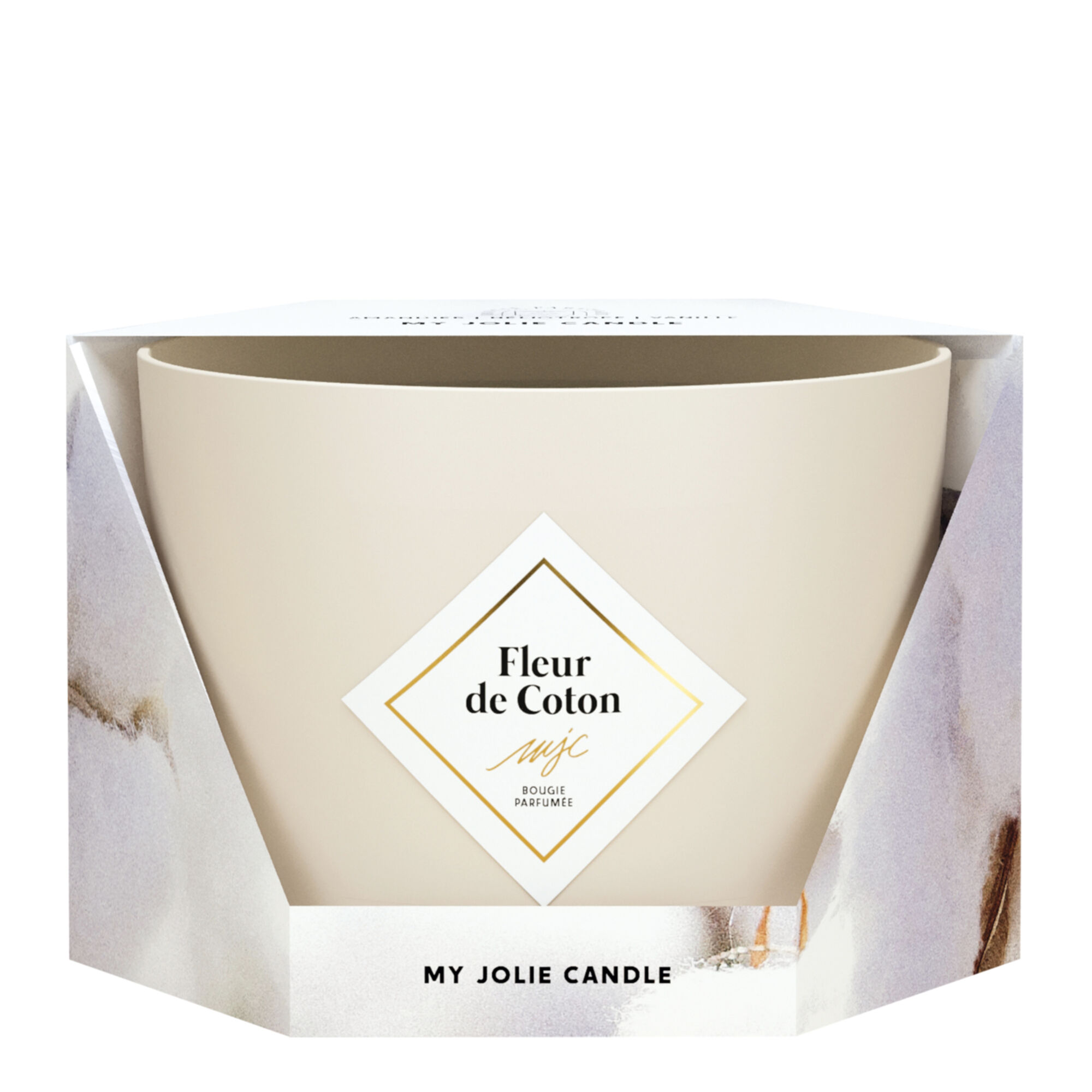 My Jolie Candle - Les Généreuses - Bougie Parfumée Fleur De Coton 350g