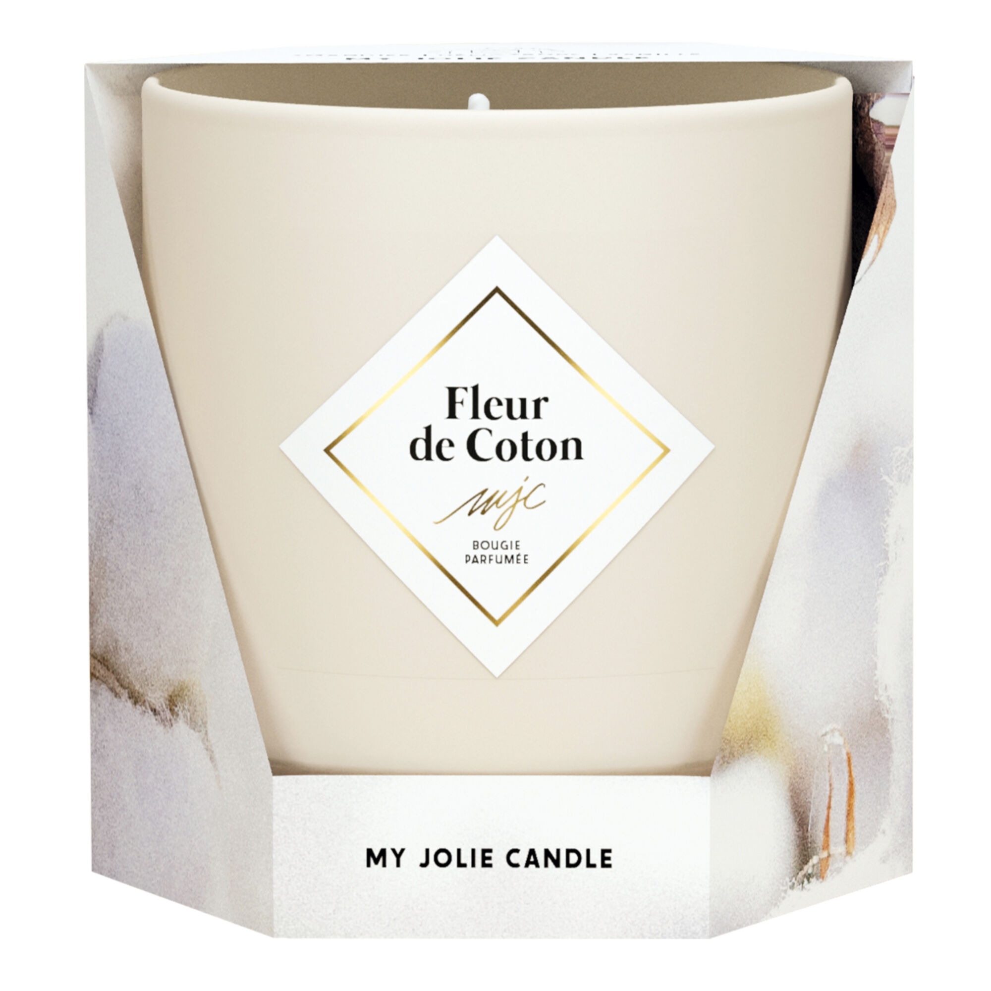 My Jolie Candle - Les Généreuses - Bougie Parfumée Fleur De Coton 70g