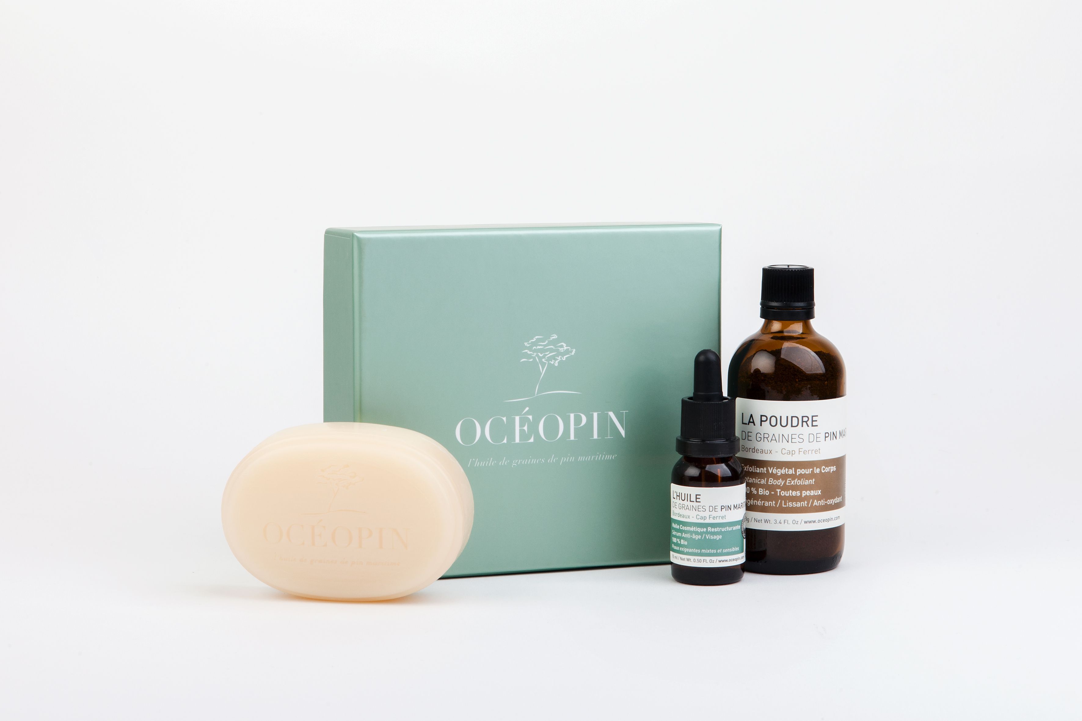 Océopin - Le Coffret Délicat Soins Bio - Visage Et Corps 3 Produits