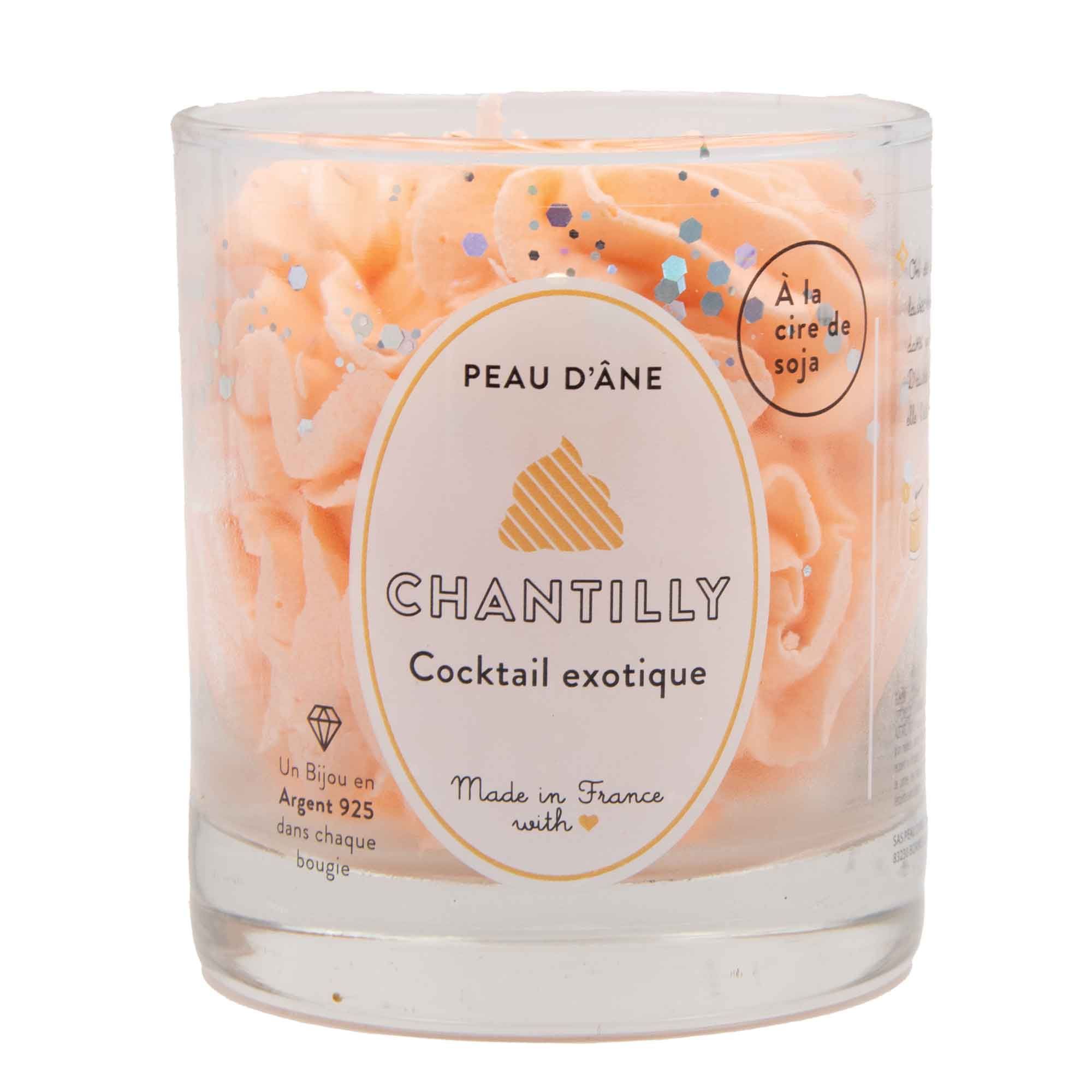 Peau D'ane - Cocktail Exotique Bougie Parfumée Avec Bijou Collier