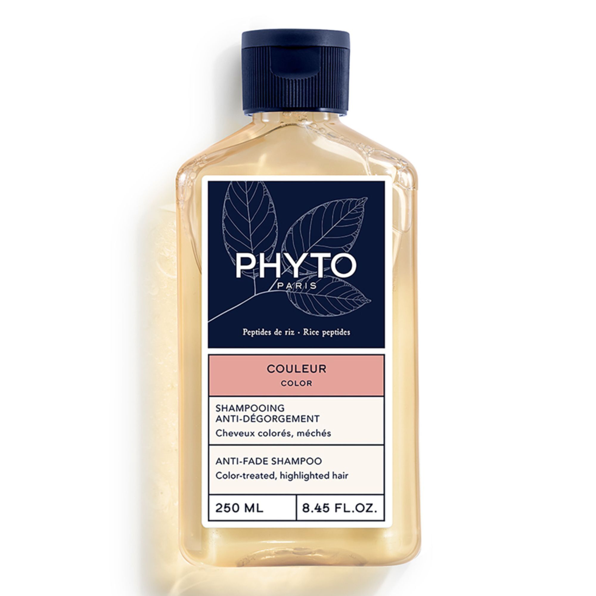 Phyto - Shampooing Anti-dégorgement Cheveux Colorés, Méchés 250ml