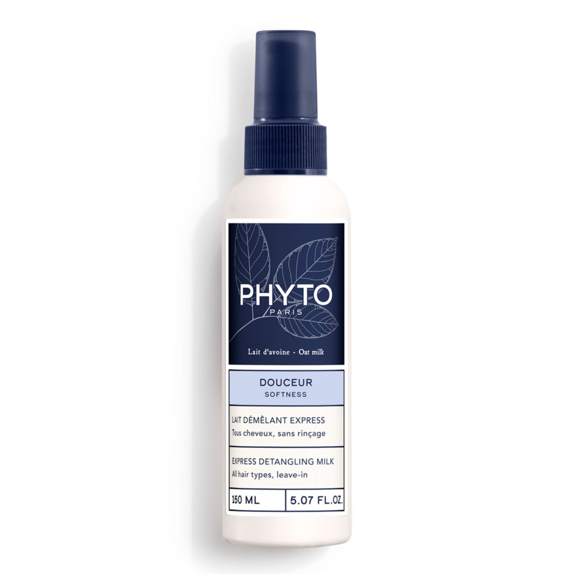 Lait Démêlant Express Douceur Tous Cheveux Au Lait D'avoine Phyto Le Flacon De 150ml - vue 3