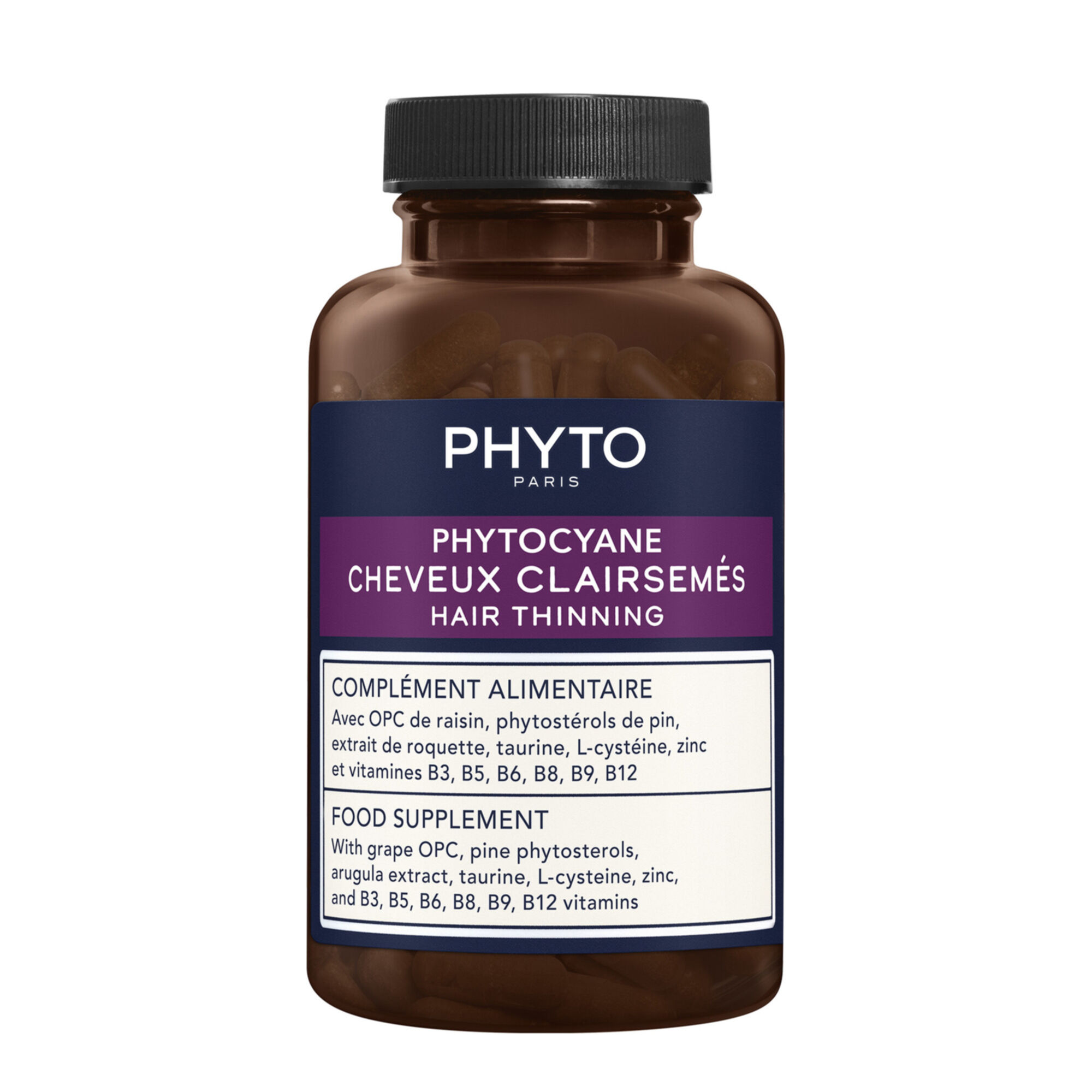 Phyto - Phytocyane Complément Alimentaire - Cheveux Clairsemés 84 Gélules