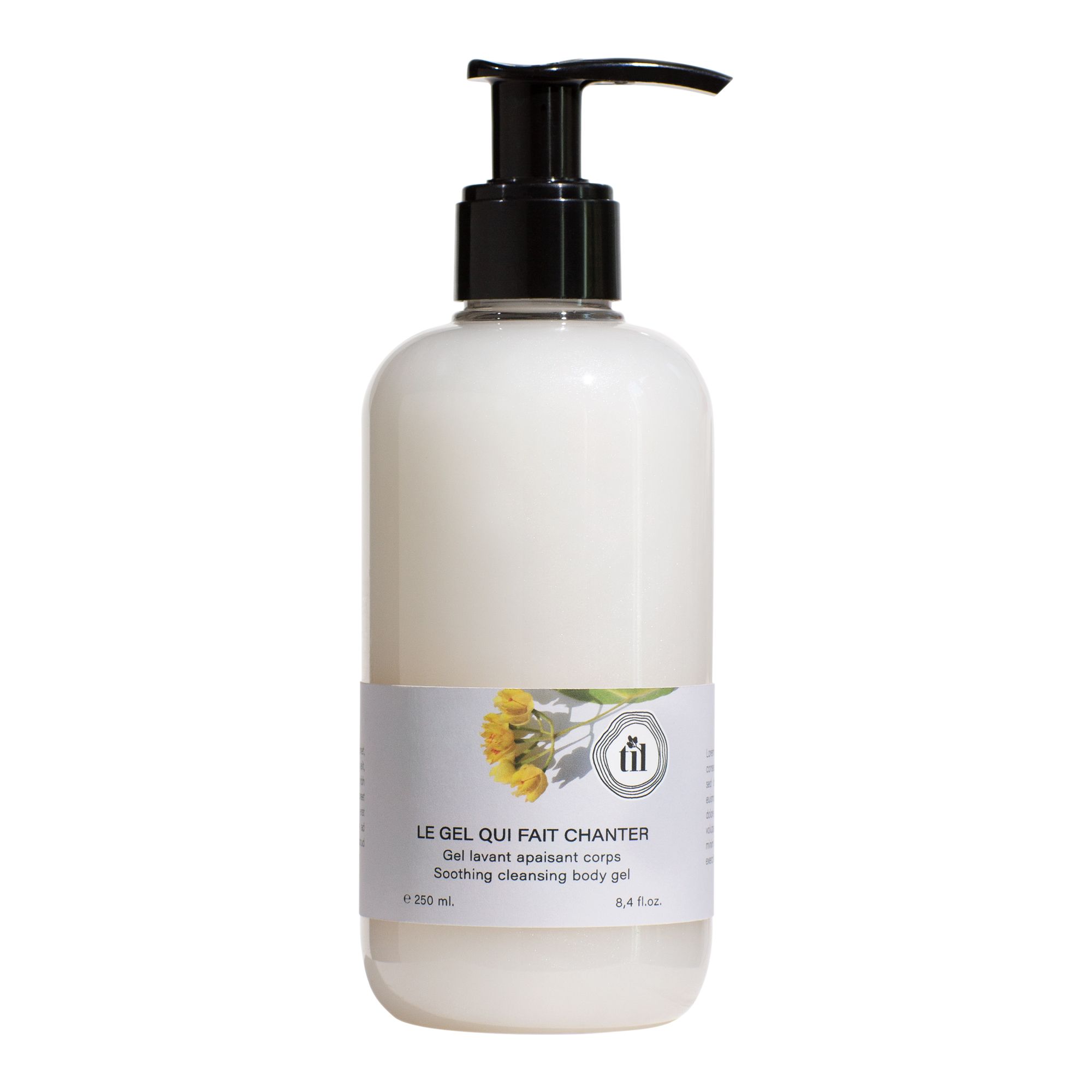 TIL  Le Gel qui fait Chanter Gel Lavant Apaisant Corps Flacon 250ml