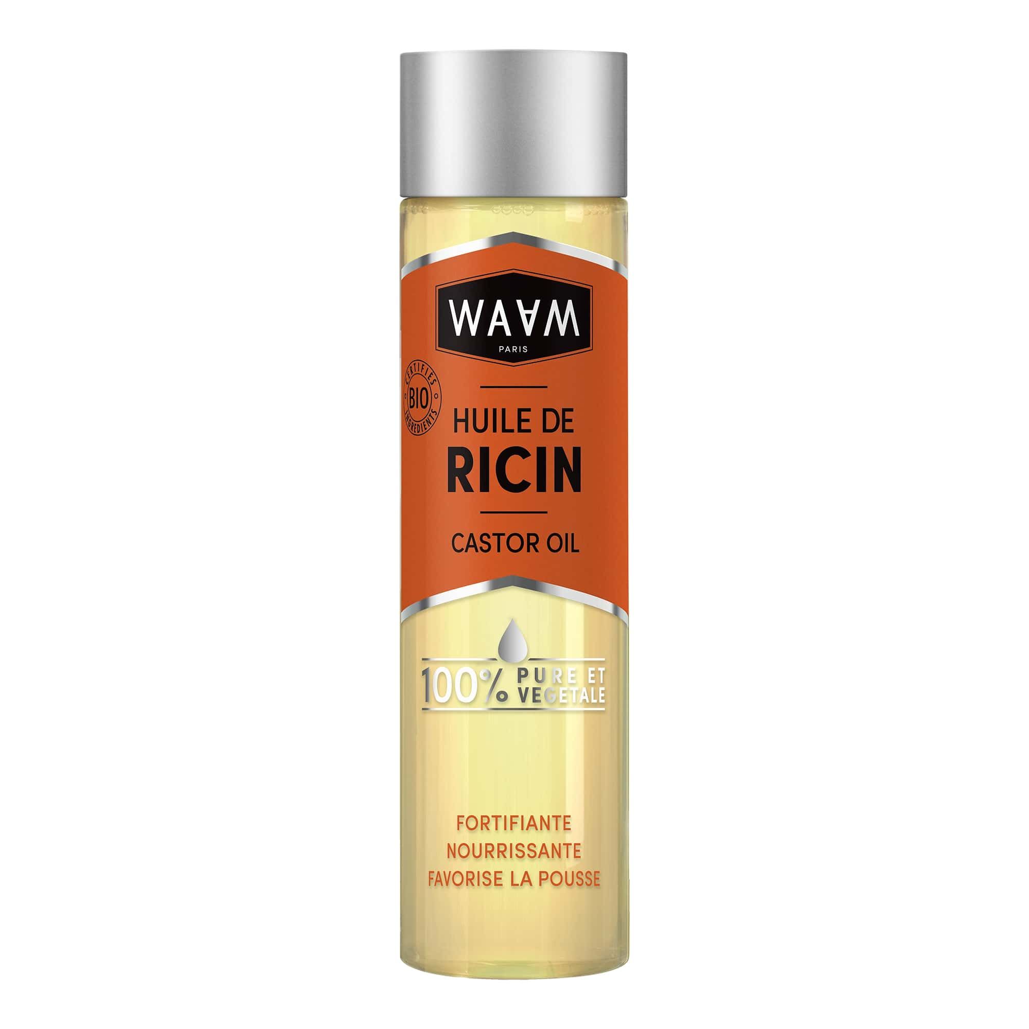 Waam - Huile Ricin Ongles, Cils, Visage, Corps Et Cheveux 100ml