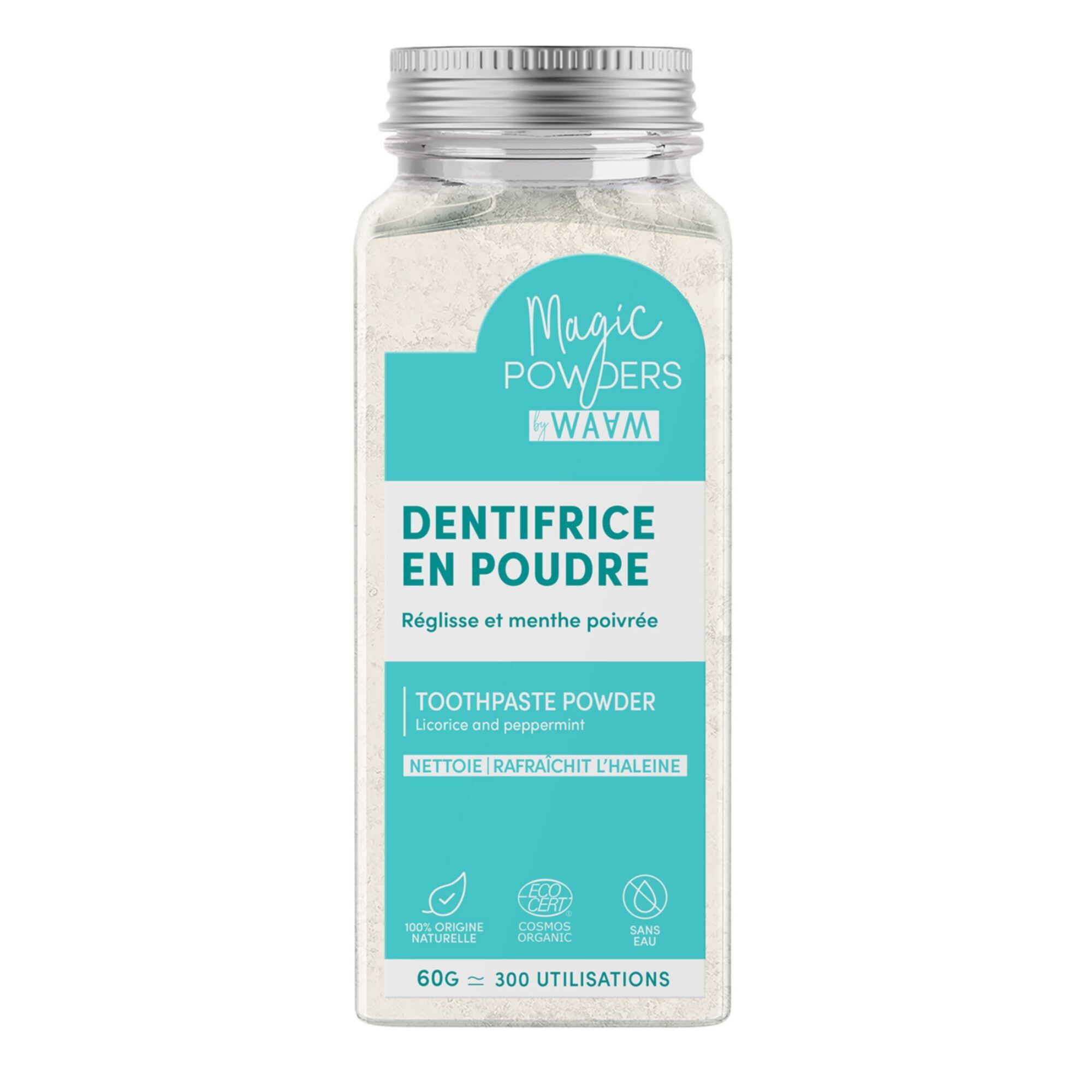WAAM  Dentifrice en Poudre Bio 