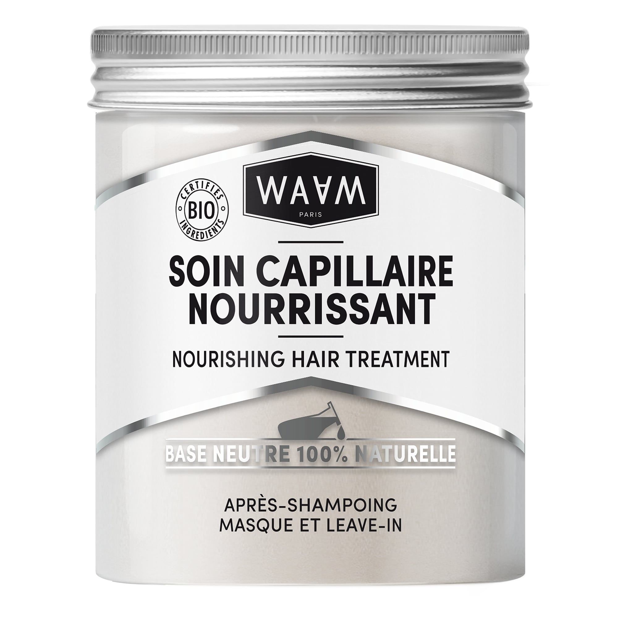 Waam - Base Soin Capillaire Soin Capillaire Nourrissant Pot 300ml