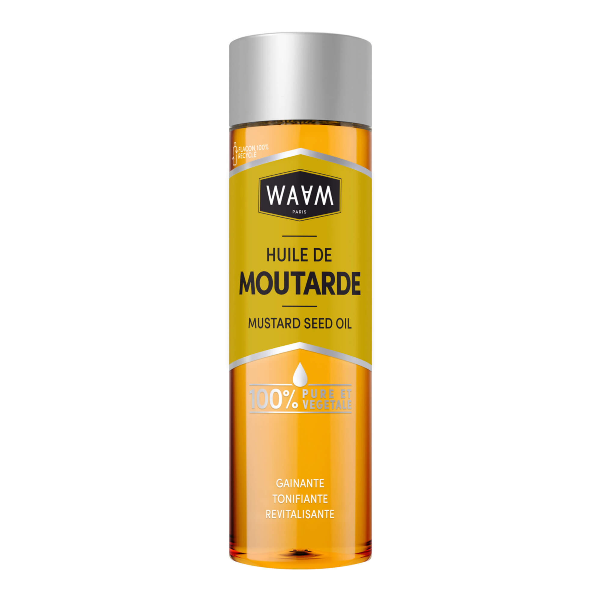 WAAM Moutarde 75ml Huile V&eacute;g&eacute;tale 