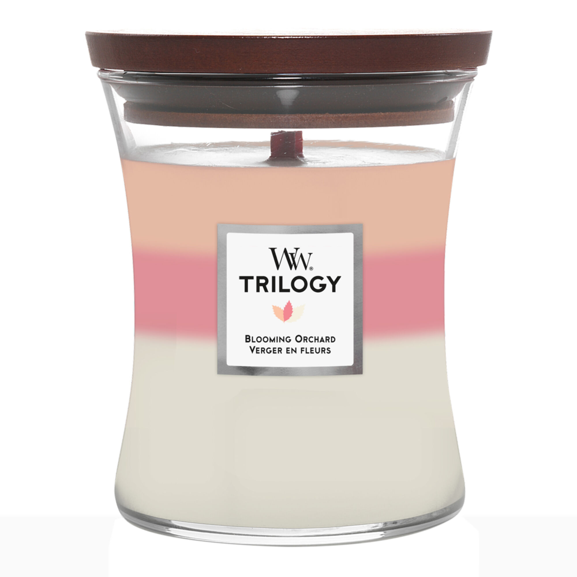 Woodwick - Trilogy - Verger En Fleurs Bougie Parfumée Moyenne Jarre