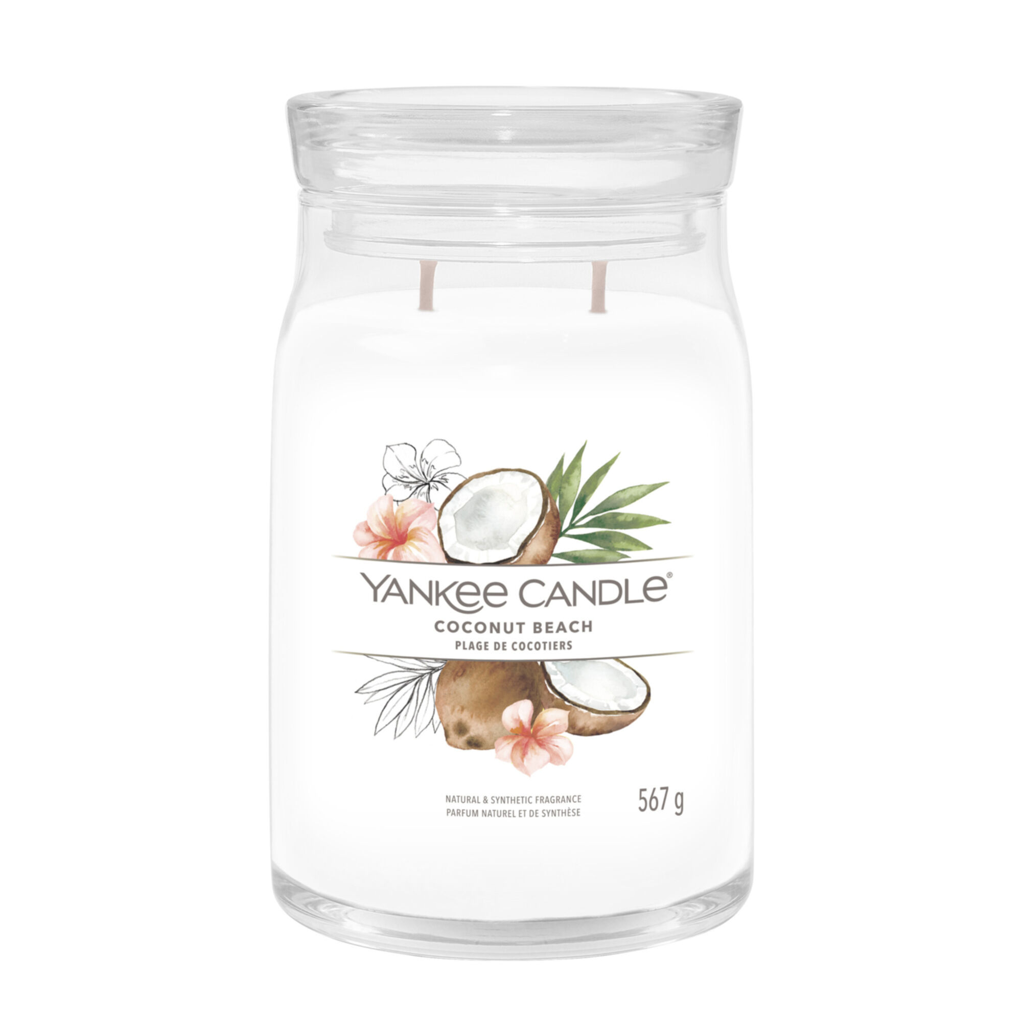Yankee Candle - Plage De Cocotiers Bougie Parfumée 567g