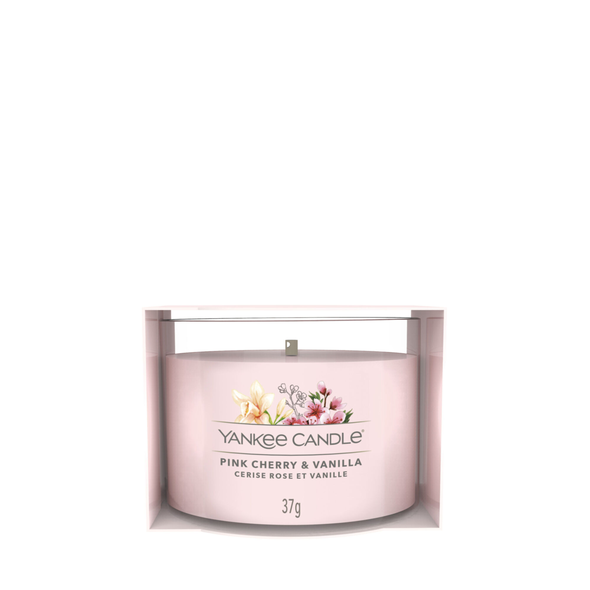 Yankee Candle - Cerise Rose & Vanille Bougie Parfumée 37g