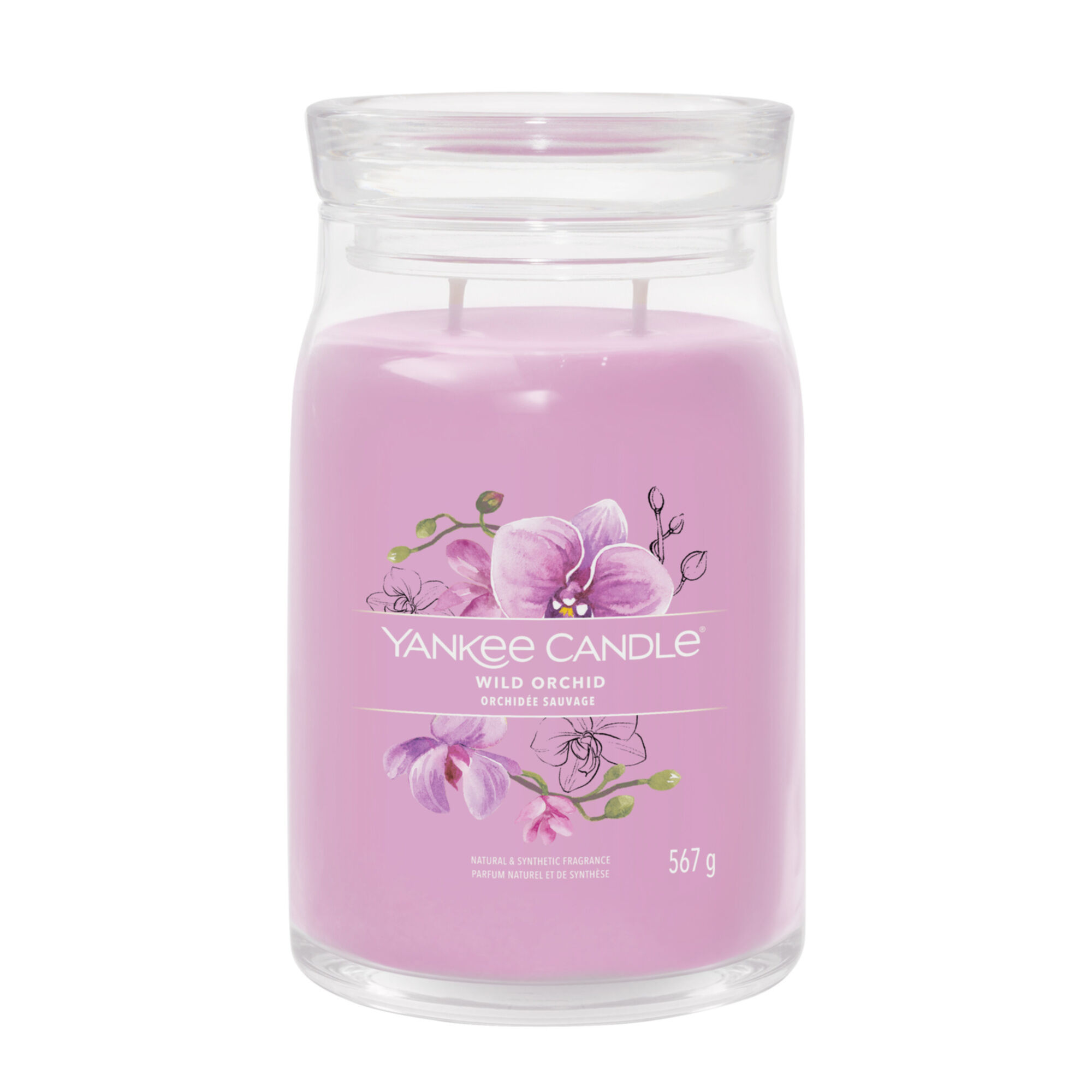 Yankee Candle - Orchidée Sauvage Bougie Parfumée 567g