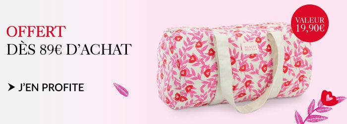 un sac offert des 89€ d'achat