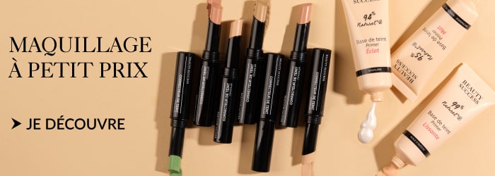 Maquillage à petit prix