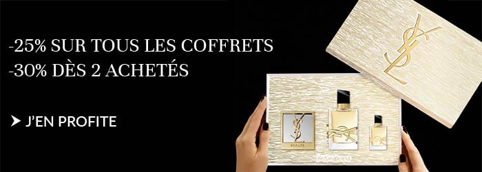 -25% sur tous les coffrets et -30% dès 2 achetès