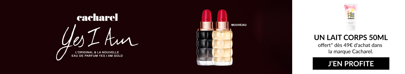  Un lait corps Ella Ella 50ml offert dès 49€ d'achat dans la marque Cacharel*