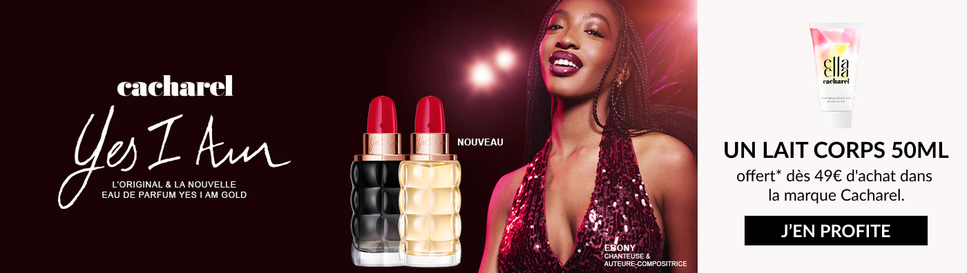 Un lait corps Ella Ella 50ml offert dès 49€ d'achat dans la marque Cacharel*