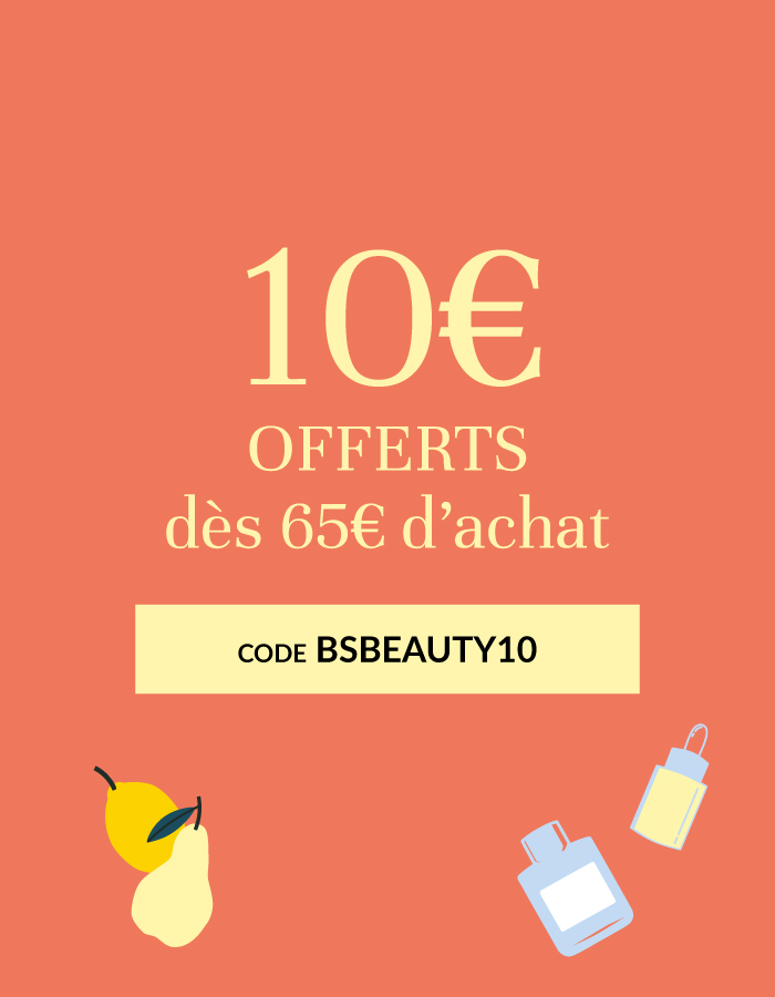 10&euro; offert d&egrave;s 65&euro; d'achat avec le code BSBEAUTY10