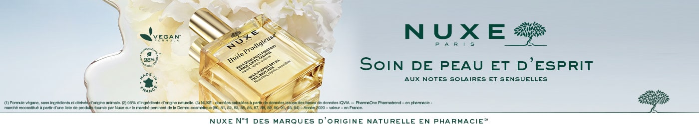 NUXE Huile Prodigieuse®- Huile Sèche Multi-fonctions Visage, Corps, Cheveux SOINS PRODIGIEUX®