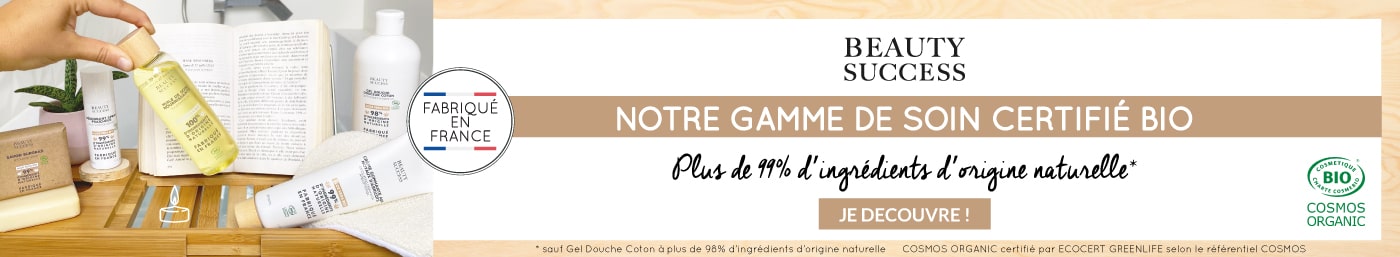 Découvrez la gamme bio Beauty Success