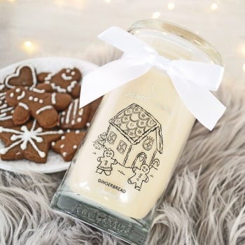 Jewel Candle - Gingerbread Cookie