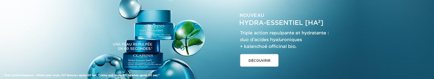 CLARINS Hydra-Essentiel Crème Hydratante - Peaux normales à sèches 50ml