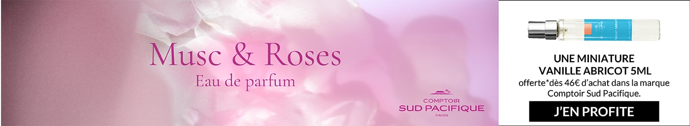 COMPTOIR SUD PACIFIQUE Musc & Roses Eau de Parfum
