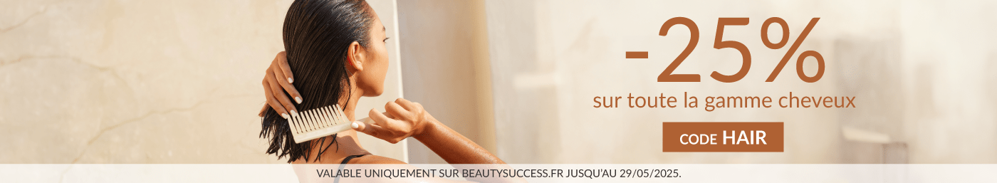 Soins cheveux -25%
