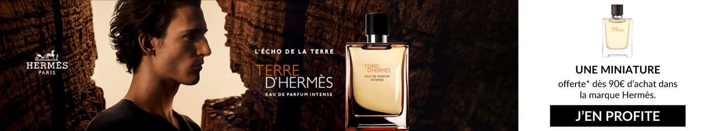 Une miniature terre d’hermès offerte dès 90€ d’achat dans la marque Hermès