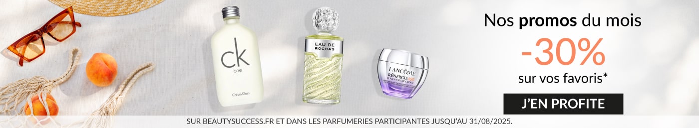 Nos promos du mois -30% sur vos favoris