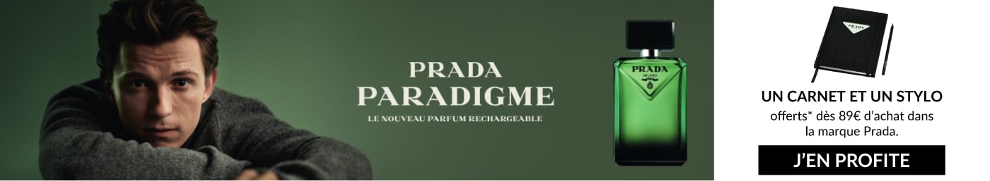 Un carnet et un stylo Prada offerts dès 89€ d’achat dans la marque Prada