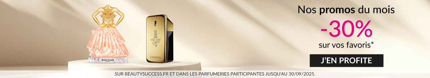 Nos promos du mois -30% sur vos favoris