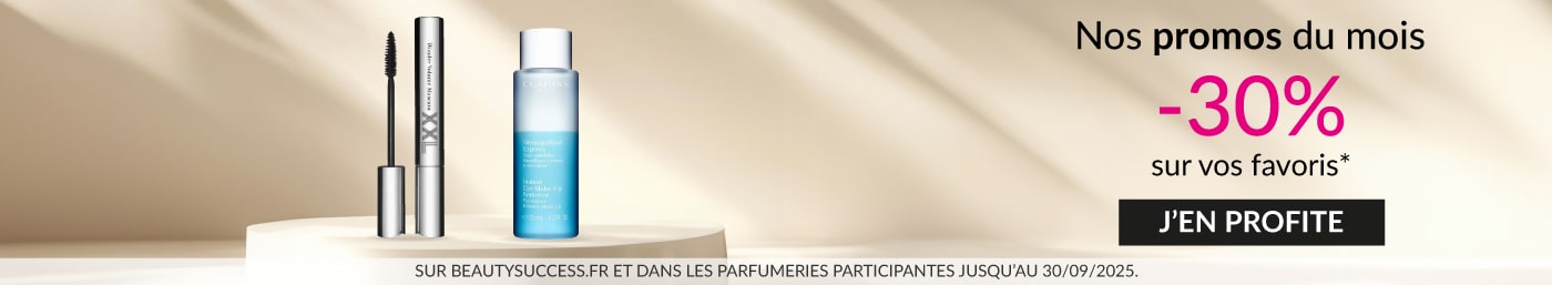 Nos promos du mois -30% sur vos favoris