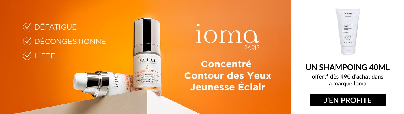 UN SHAMPOING SOIN PURIFIANT IOMA 40ML offert dès 49€ d’achat dans la marque Ioma UN SHAMPOING SOIN PURIFIANT IOMA 40ML offert dès 49€ d’achat dans la marque Ioma
