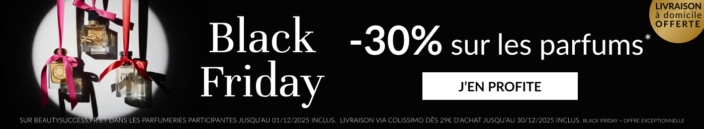 -30% sur les parfums black friday*