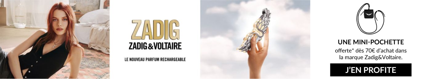 Une mini-pochette offerte* dès 70€ d'achat dans la marque Zadig&Voltaire