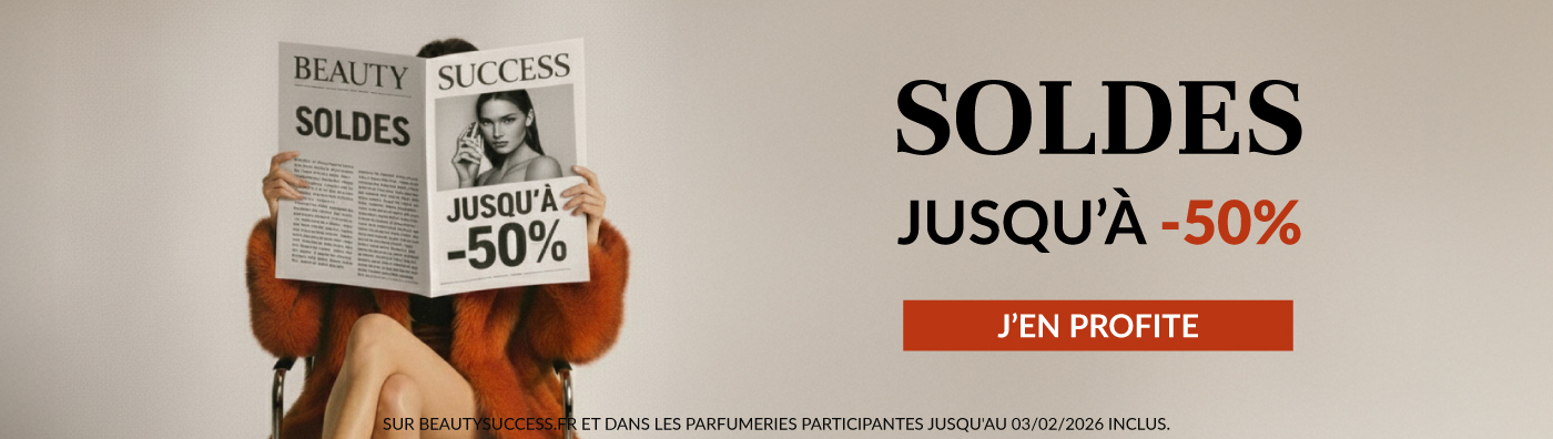 Soldes Beauté : jusqu'à -50% sur les parfums, soins, maquillage