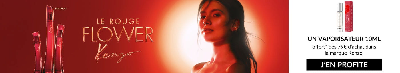 Un vaporisateur Le Rouge Flower 10ml OFFERT dès 79€ d’achat dans la marque Kenzo