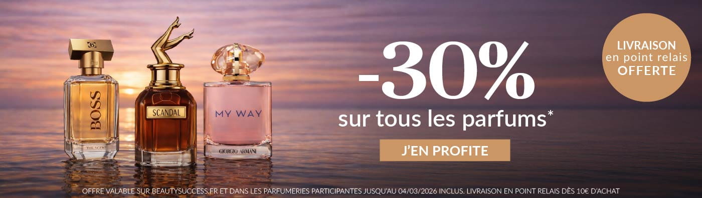 -30% sur tous les parfums*