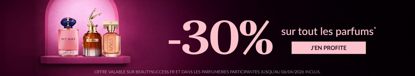 -30% sur les parfums*