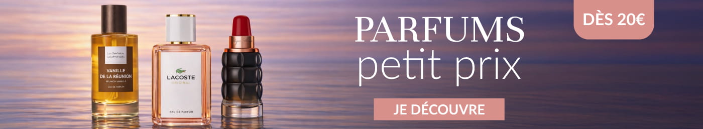 Parfums petit prix